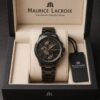 Textured dark dial
