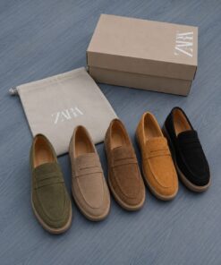 ZARA pure leather casual wear