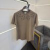 Chrome heart imported round neck