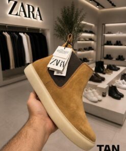 ZARA  pure Leather Boots