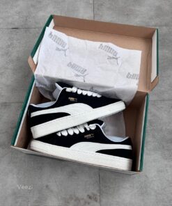 PUMMAA SUEDE XL BLACK WHITE