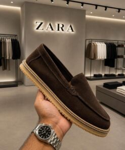 ZARA  pure Leather Slipons
