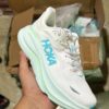Hoka Bondi 9 Frost/Cielo Blue