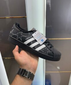 Adidas Superstar 2 Star Stitch Detailing Black