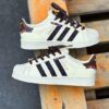 Adidas Superstar Cream White Brown